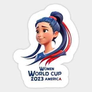 Women world cup Sticker